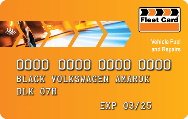 FleetCard fuel and vehicle repairs card